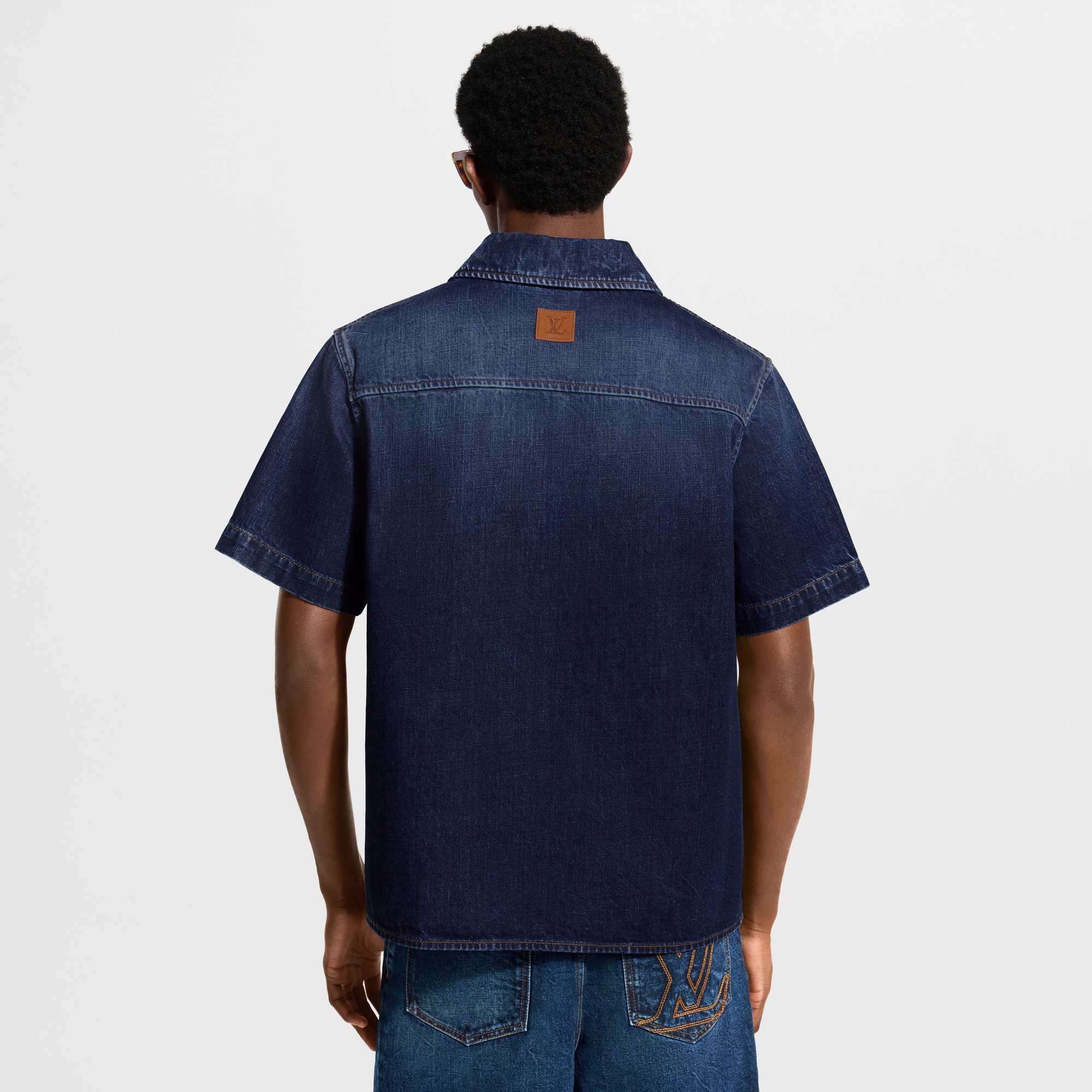 Short-Sleeved Denim Shirt - Ready-to-Wear | LOUIS VUITTON